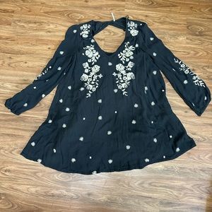 Peasant Mini Dress